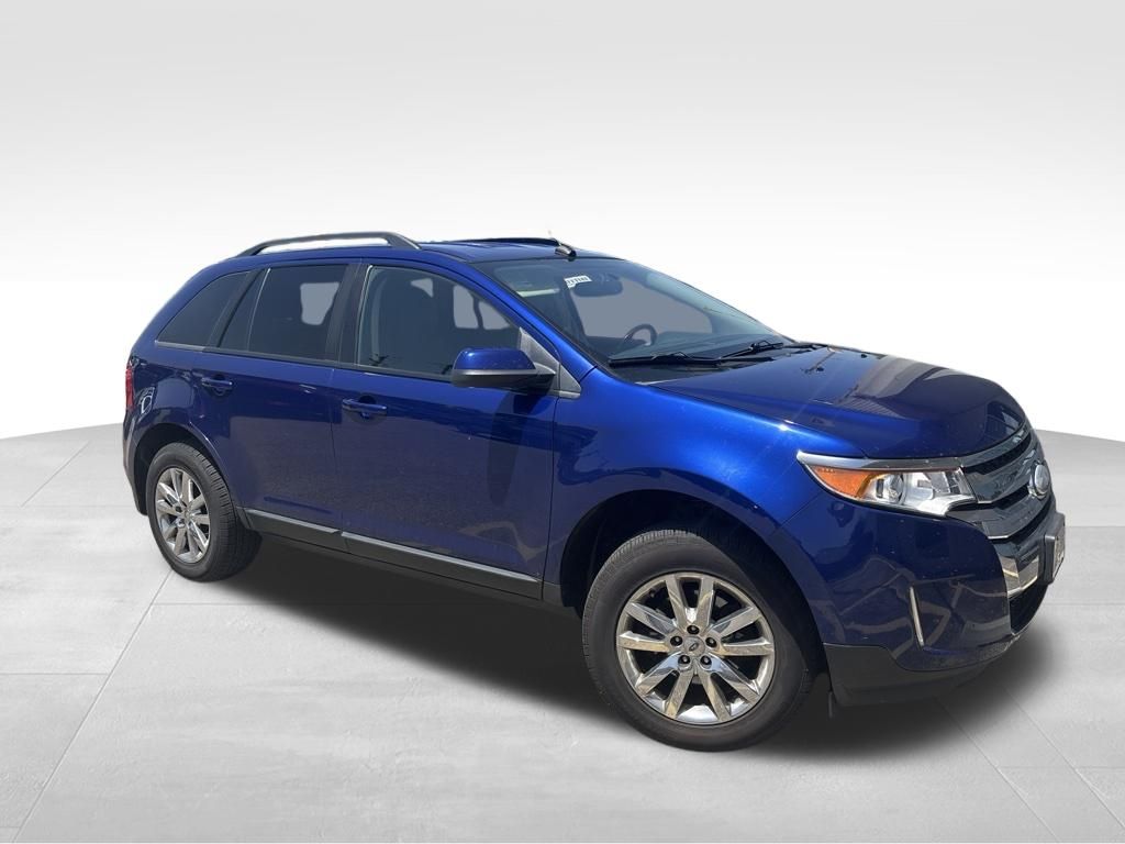 Blue Metallic 2013 Ford Edge SUV / Crossover Front-Wheel Drive 6-Speed Automatic