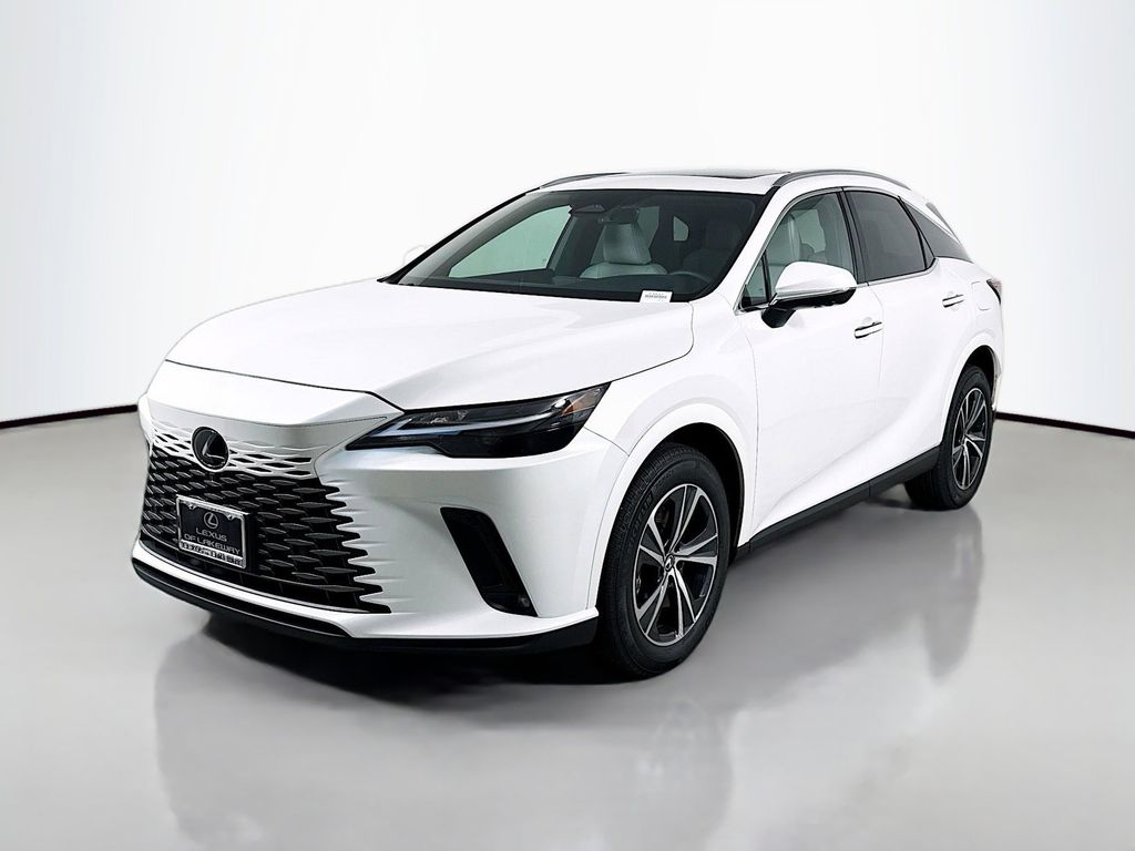 Eminent White Pearl 2025 Lexus RX Hybrid 350h Premium AWD SUV / Crossover All-Wheel Drive Continuously Variable Transmission