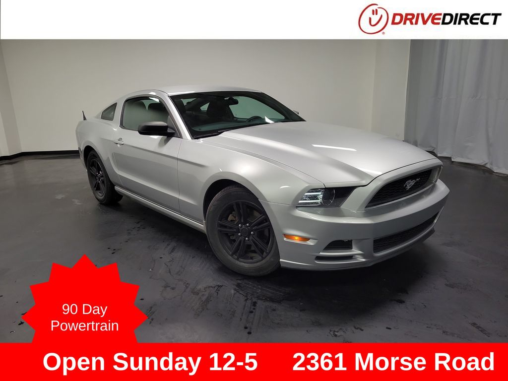 Ingot Silver 2014 Ford Mustang Coupe Rear-Wheel Drive 6-Speed Manual