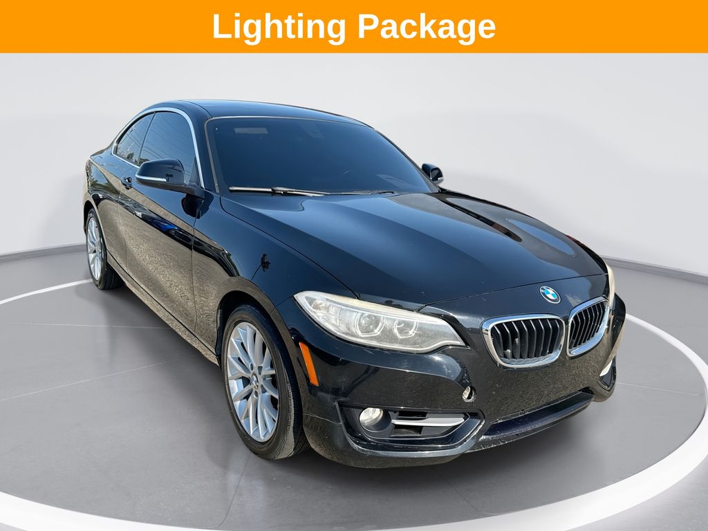 Jet Black 2016 BMW 2 Series 228i Coupe RWD Coupe Rear-Wheel Drive 8-Speed Automatic
