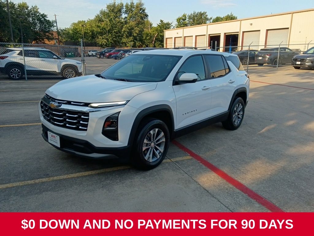 Summit White 2025 Chevrolet Equinox SUV / Crossover Front-Wheel Drive Continuously Variable Transmission