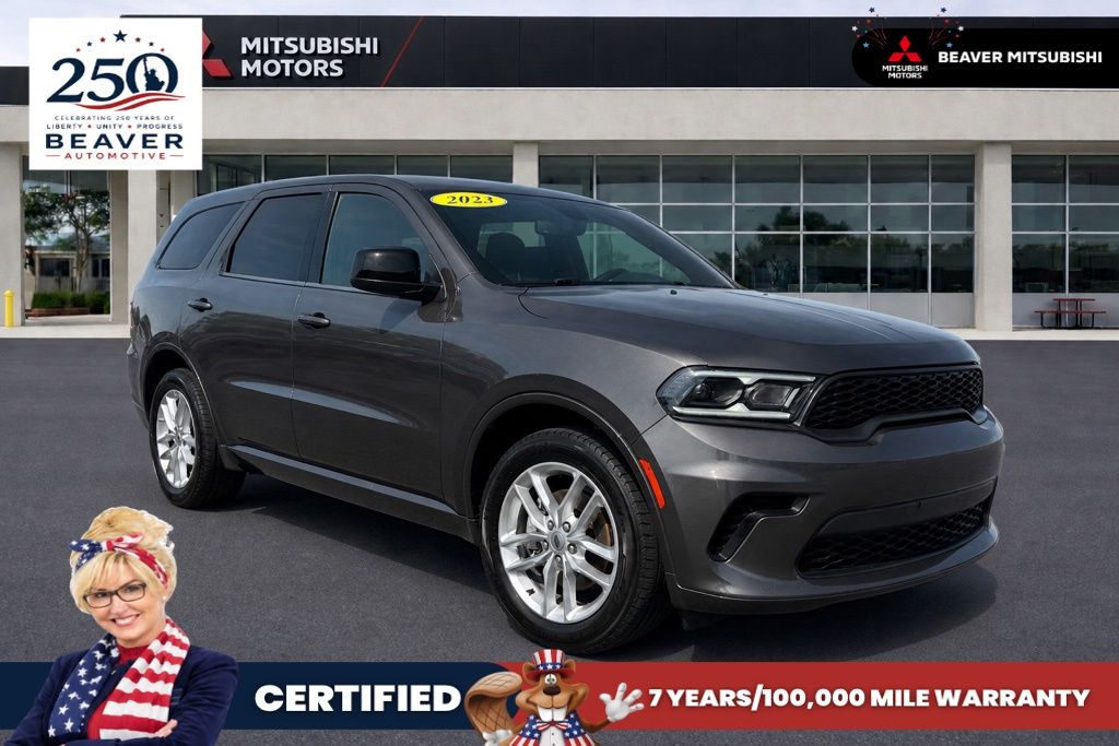 Vapor Gray 2023 Dodge Durango SUV / Crossover All-Wheel Drive 8-Speed Automatic