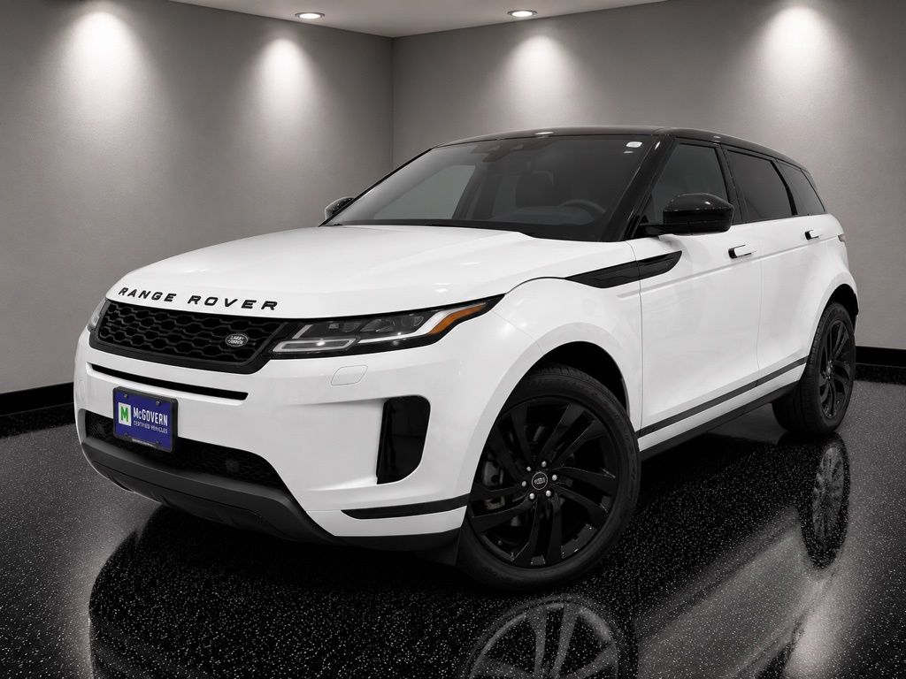 White 2023 Land Rover Range Rover Evoque P250 S AWD SUV / Crossover All-Wheel Drive 9-Speed Automatic