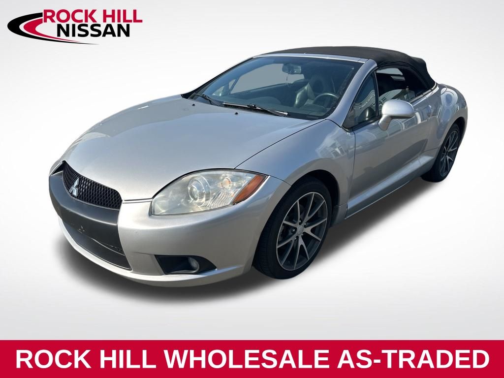 Quicksilver Pearl 2012 Mitsubishi Eclipse Spyder GS Sport Convertible Front-Wheel Drive 4-Speed Automatic