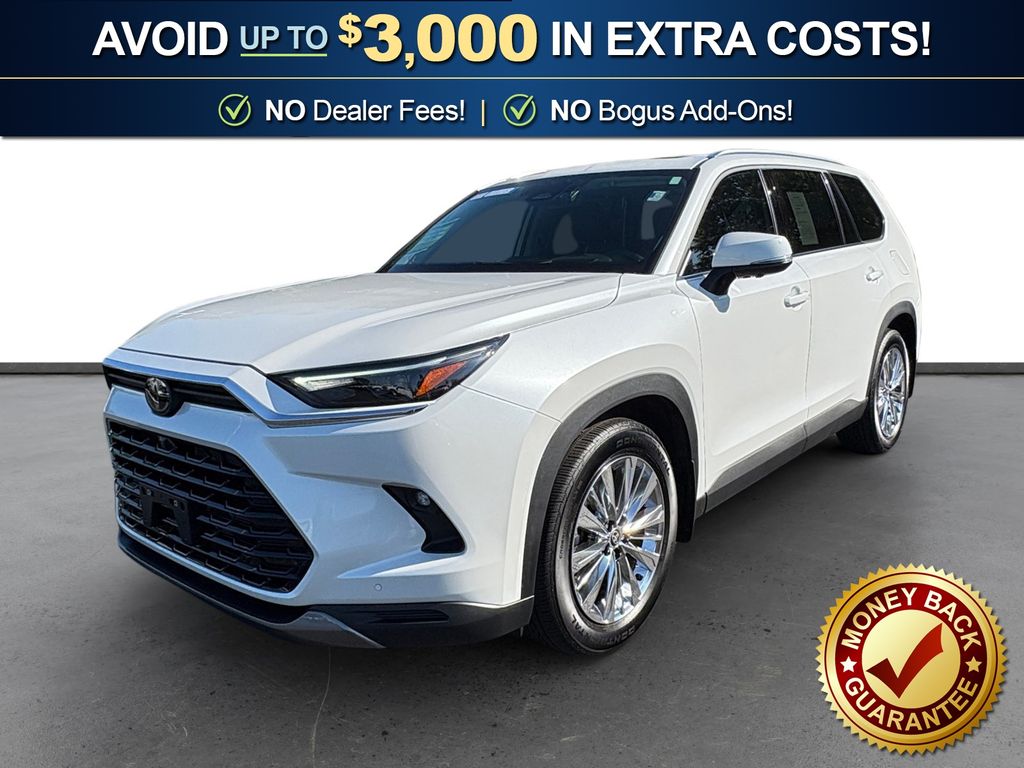 Pearl 2025 Toyota Grand Highlander SUV / Crossover All-Wheel Drive 8-Speed Automatic