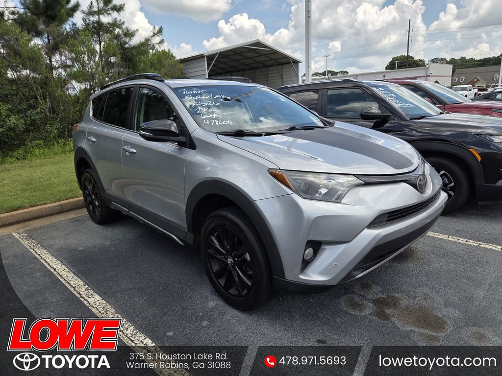 Silver Sky Metallic 2018 Toyota RAV4 SUV / Crossover Front-Wheel Drive 6-Speed Automatic