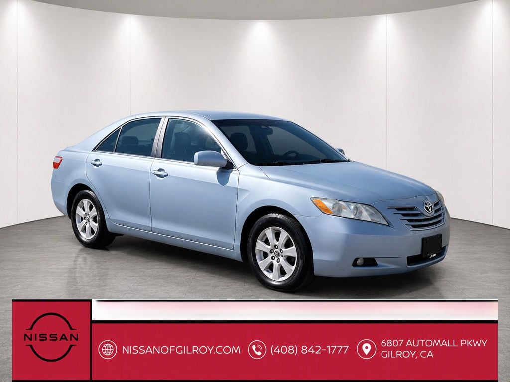 Sky Blue Pearl 2008 Toyota Camry Sedan Front-Wheel Drive 6-Speed Automatic Overdrive