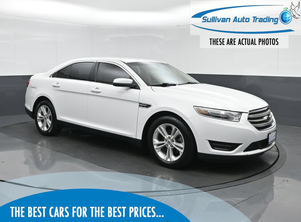 Oxford White 2018 Ford Taurus Sedan Front-Wheel Drive 6-Speed Automatic