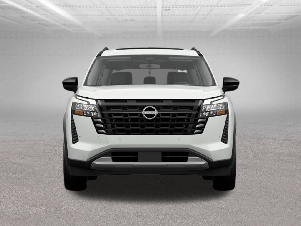2026 Nissan Pathfinder Platinum White at John Sisson Motors