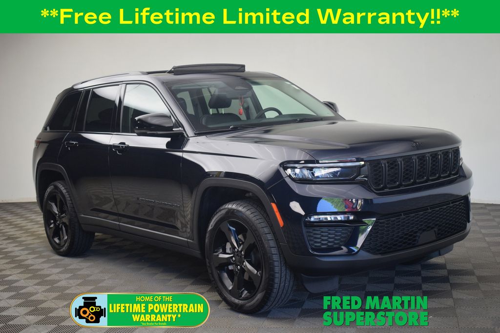 Midnight Sky 2024 Jeep Grand Cherokee Limited 4WD SUV / Crossover Four-Wheel Drive 8-Speed Automatic