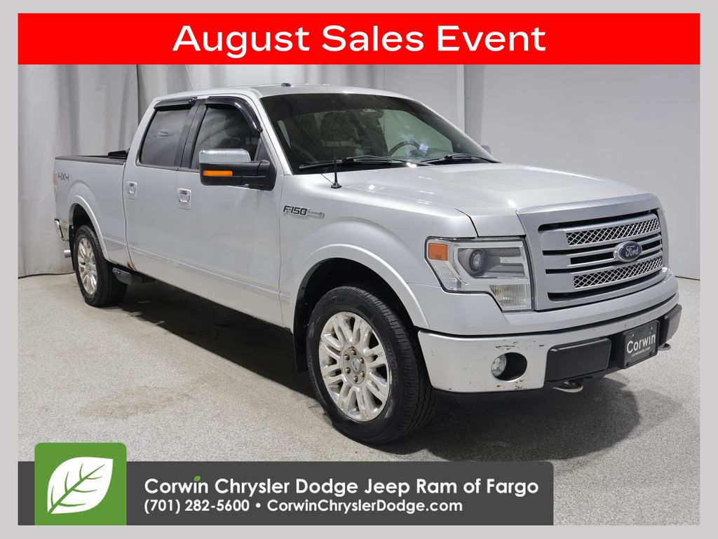 Ingot Silver 2013 Ford F-150 Pickup Truck Four-Wheel Drive 6-Speed Automatic