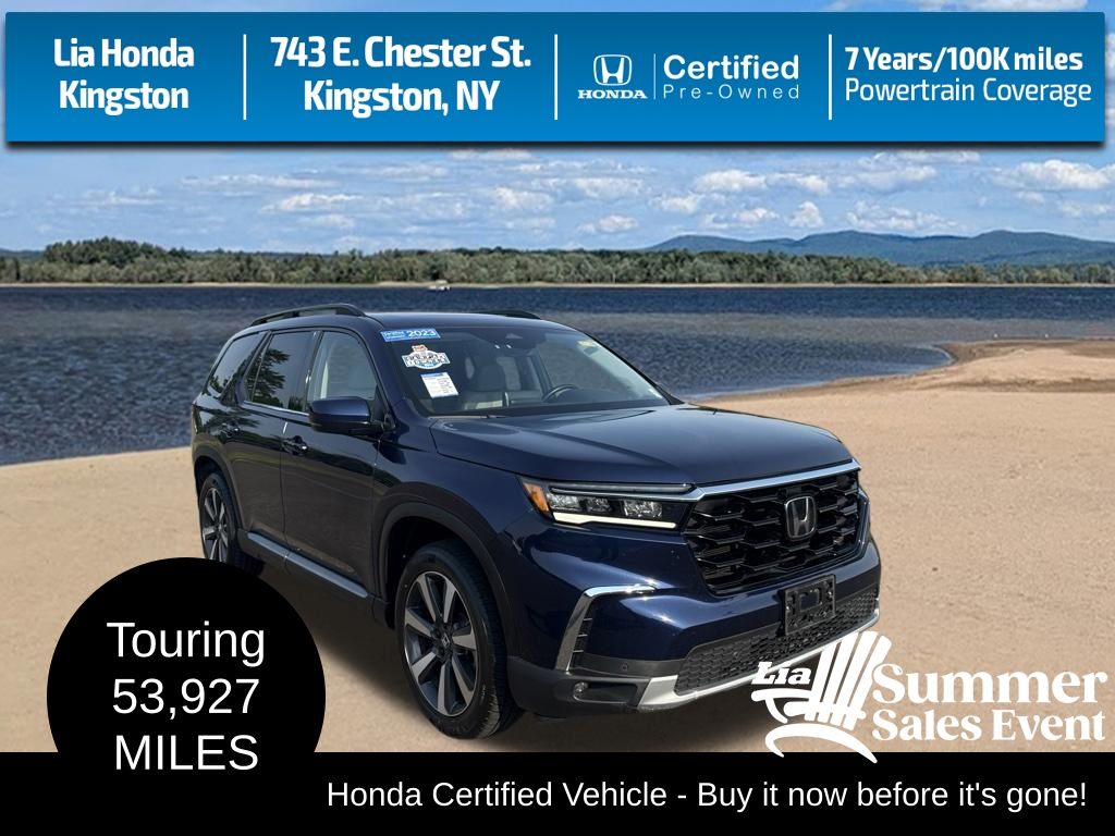 Black (Obsidian Blue Pearl) 2023 Honda Pilot SUV / Crossover All-Wheel Drive Automatic