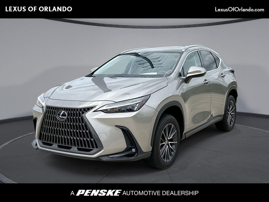 Silver 2024 Lexus NX 350 AWD SUV / Crossover All-Wheel Drive 8-Speed Automatic