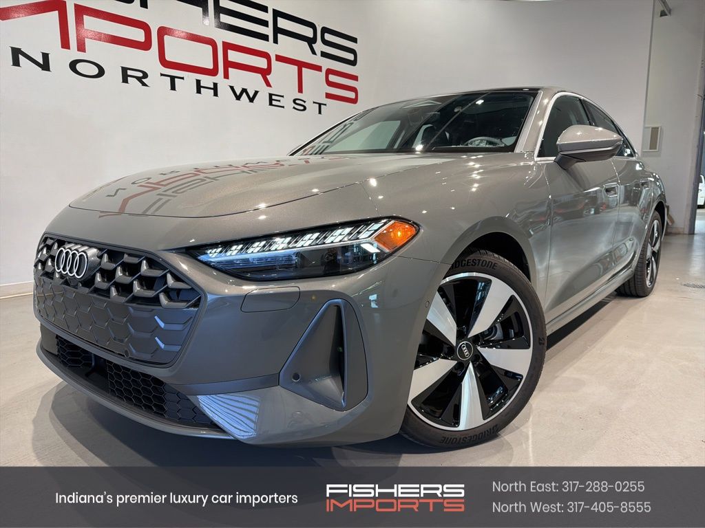 Gray Metallic 2025 Audi A5 quattro Premium Plus Sedan Sedan All-Wheel Drive 7-Speed Automatic