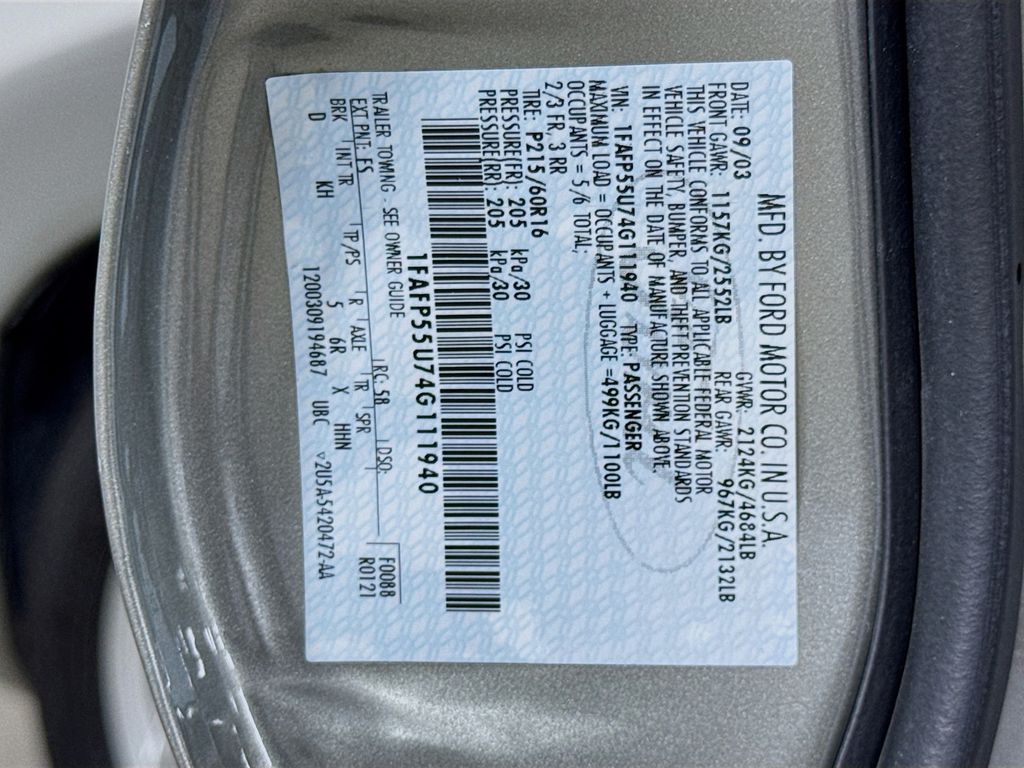 Used Car 2004 Ford Taurus  Ses For Sale Under $10,000 In Austin, Texas