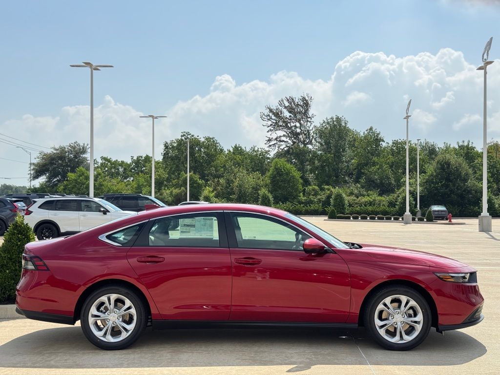 2026 Honda Accord LX Red at Community Honda