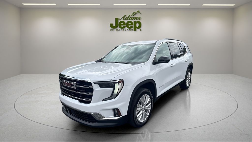 Summit White 2026 GMC Acadia SUV / Crossover Front-Wheel Drive 8-Speed Automatic
