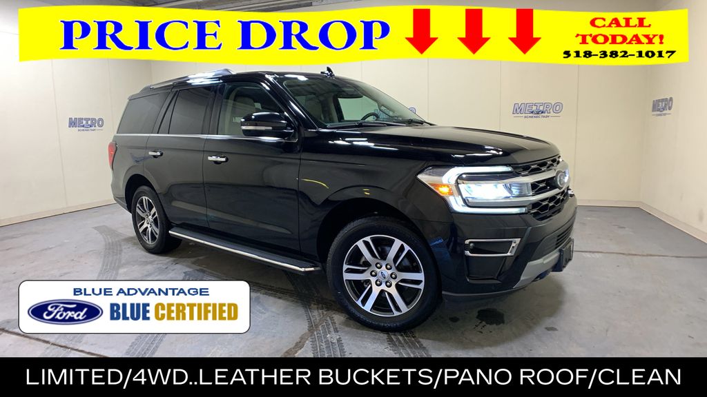 Black Metallic 2023 Ford Expedition SUV / Crossover Four-Wheel Drive Automatic