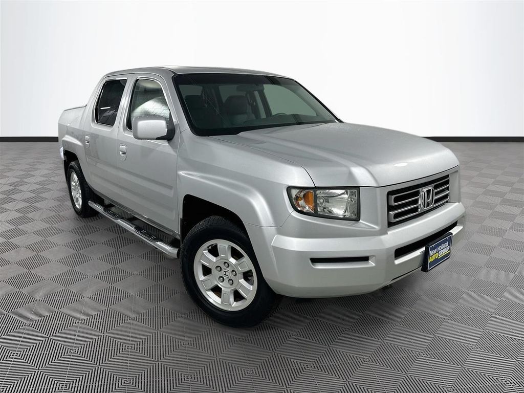 Billet Silver Metallic 2008 Honda Ridgeline Pickup Truck Four-Wheel Drive 5-Speed Automatic