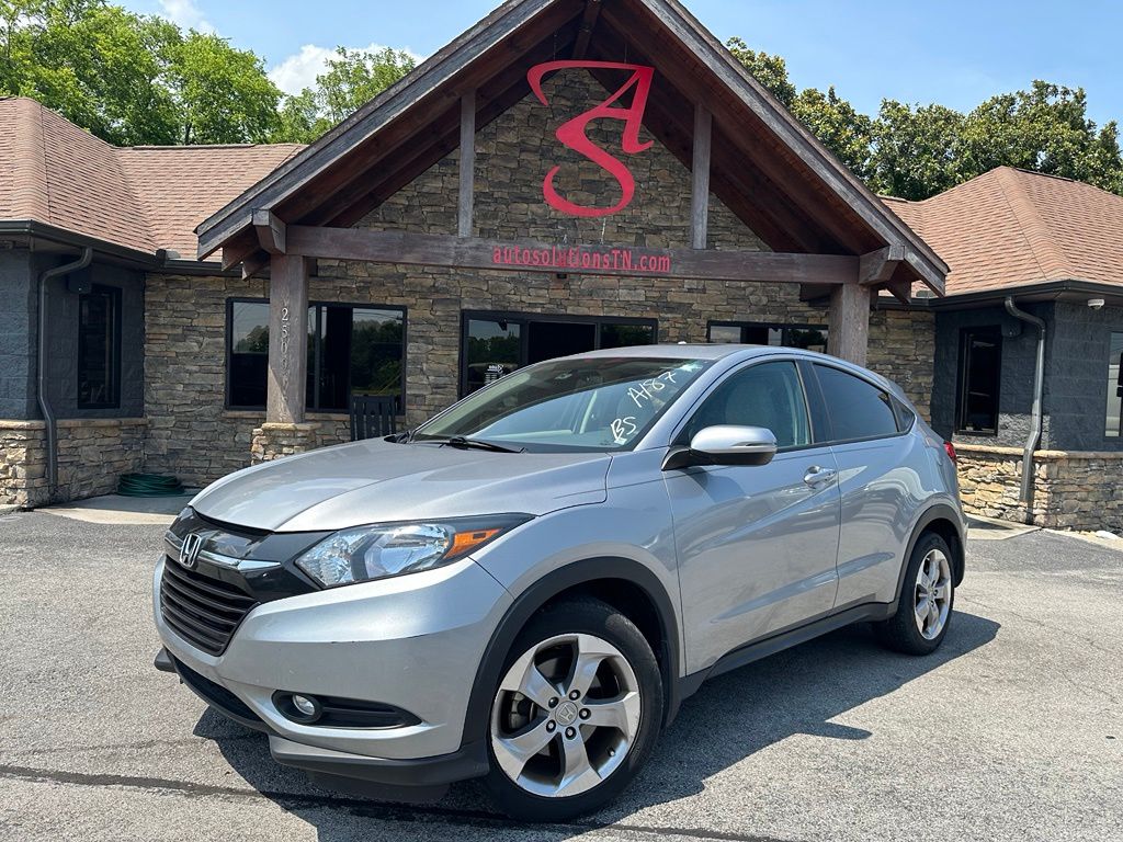 Lunar Silver Metallic 2017 Honda HR-V SUV / Crossover Front-Wheel Drive Continuously Variable Transmission