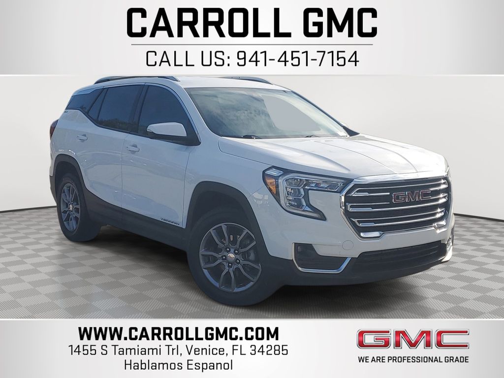 Summit White 2024 GMC Terrain SUV / Crossover All-Wheel Drive 9-Speed Automatic