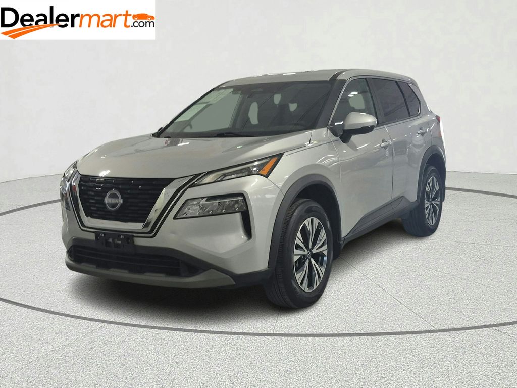 Brilliant Silver Metallic 2023 Nissan Rogue SUV / Crossover All-Wheel Drive Continuously Variable Transmission