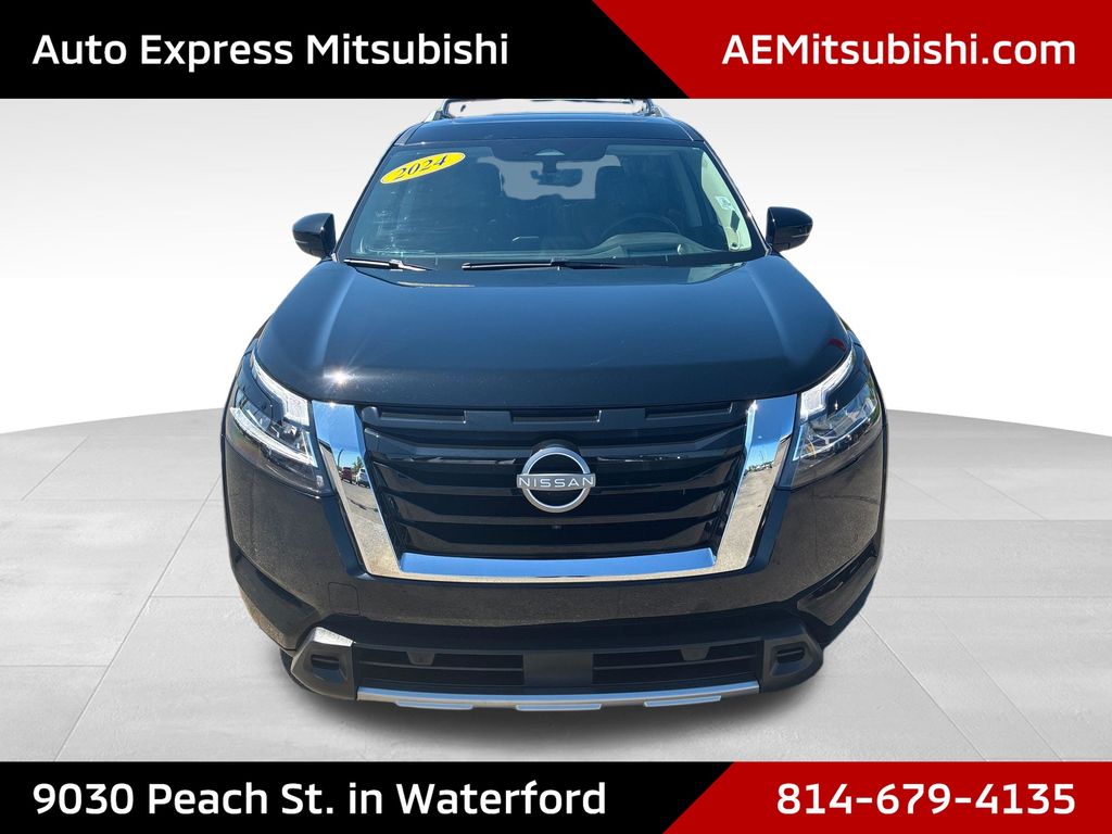 2024 Nissan Pathfinder Platinum Black at South Hills Kia