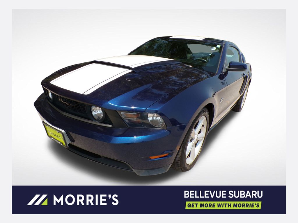 Kona Blue Metallic 2010 Ford Mustang Coupe Rear-Wheel Drive 5-Speed Automatic