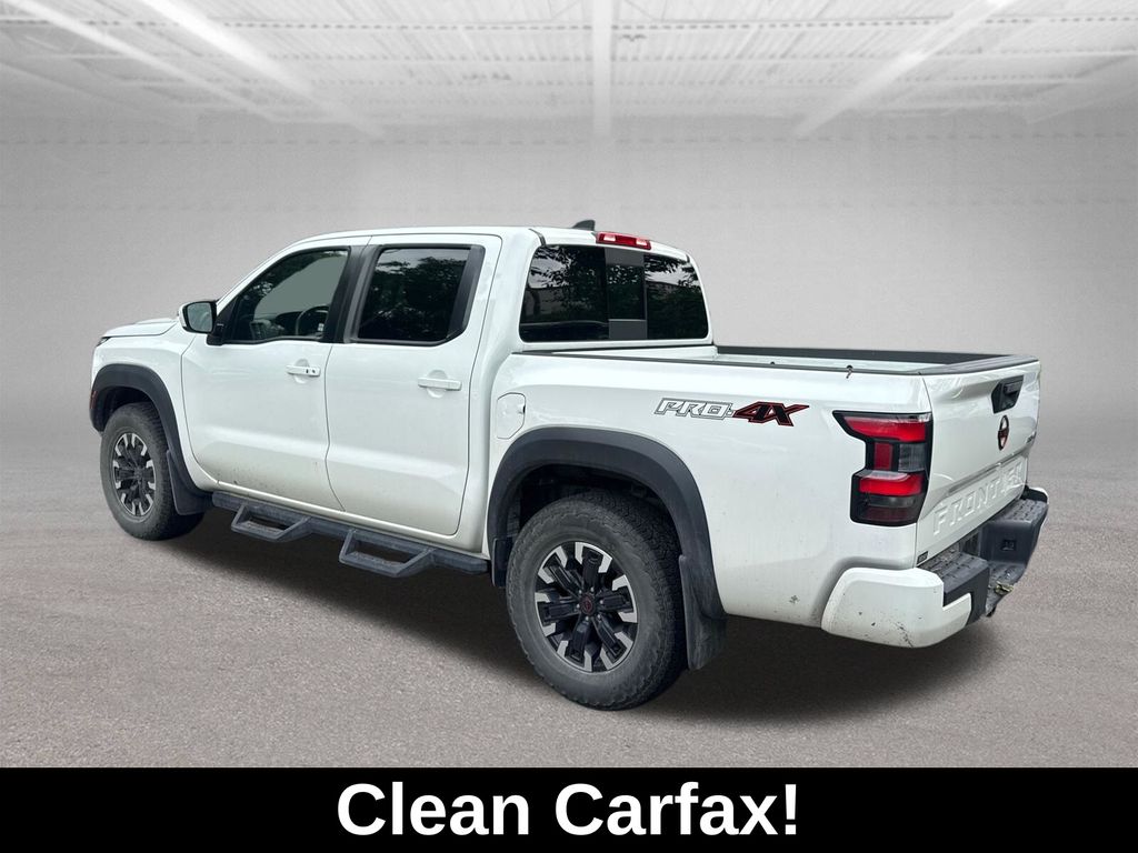 2023 Nissan Frontier PRO-4X White at John Sisson Motors