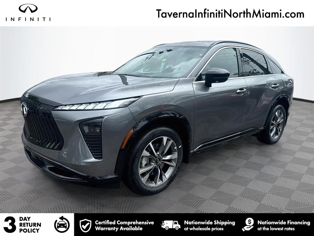 Gray (Graphite Shadow) 2027 INFINITI QX65 SUV / Crossover All-Wheel Drive 9-Speed Automatic