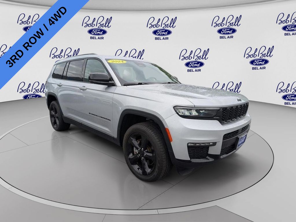Silver Zynith 2024 Jeep Grand Cherokee L SUV / Crossover Four-Wheel Drive 8-Speed Automatic