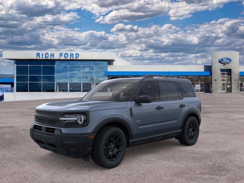 Blue (Azure Gray Metallic Tri-Coat) 2026 Ford Bronco Sport SUV / Crossover All-Wheel Drive 8-Speed Automatic