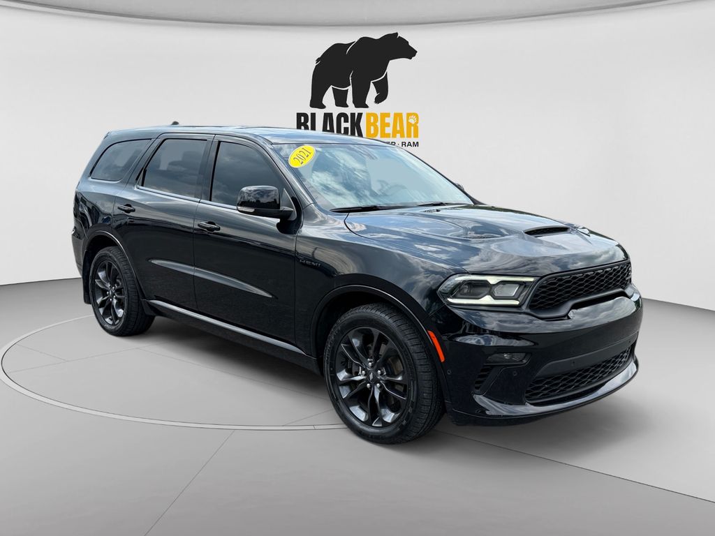 DB Black Crystal Clearcoat 2021 Dodge Durango R/T AWD SUV / Crossover All-Wheel Drive 8-Speed Automatic