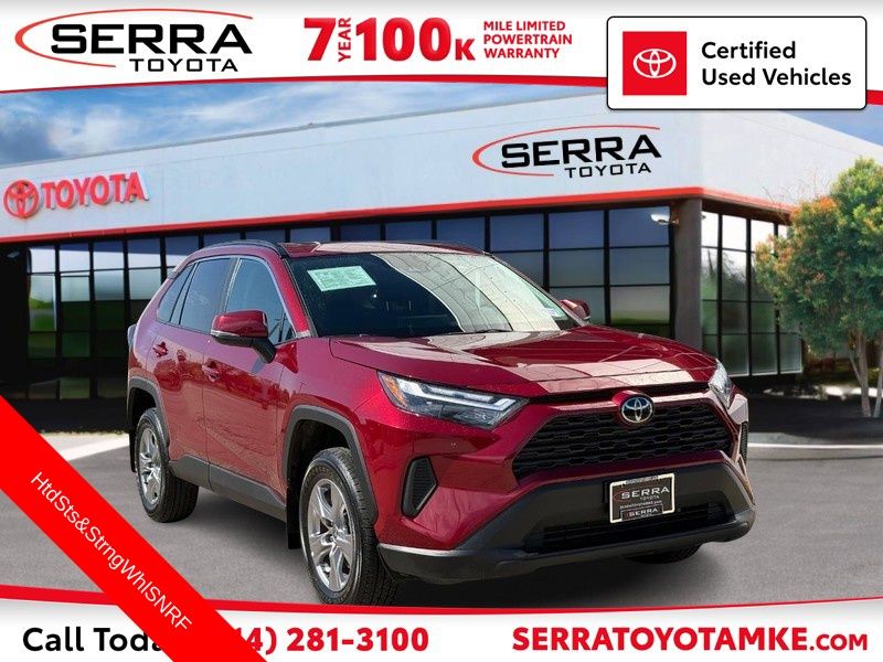 Pearl 2024 Toyota RAV4 XLE AWD SUV / Crossover All-Wheel Drive 8-Speed Automatic
