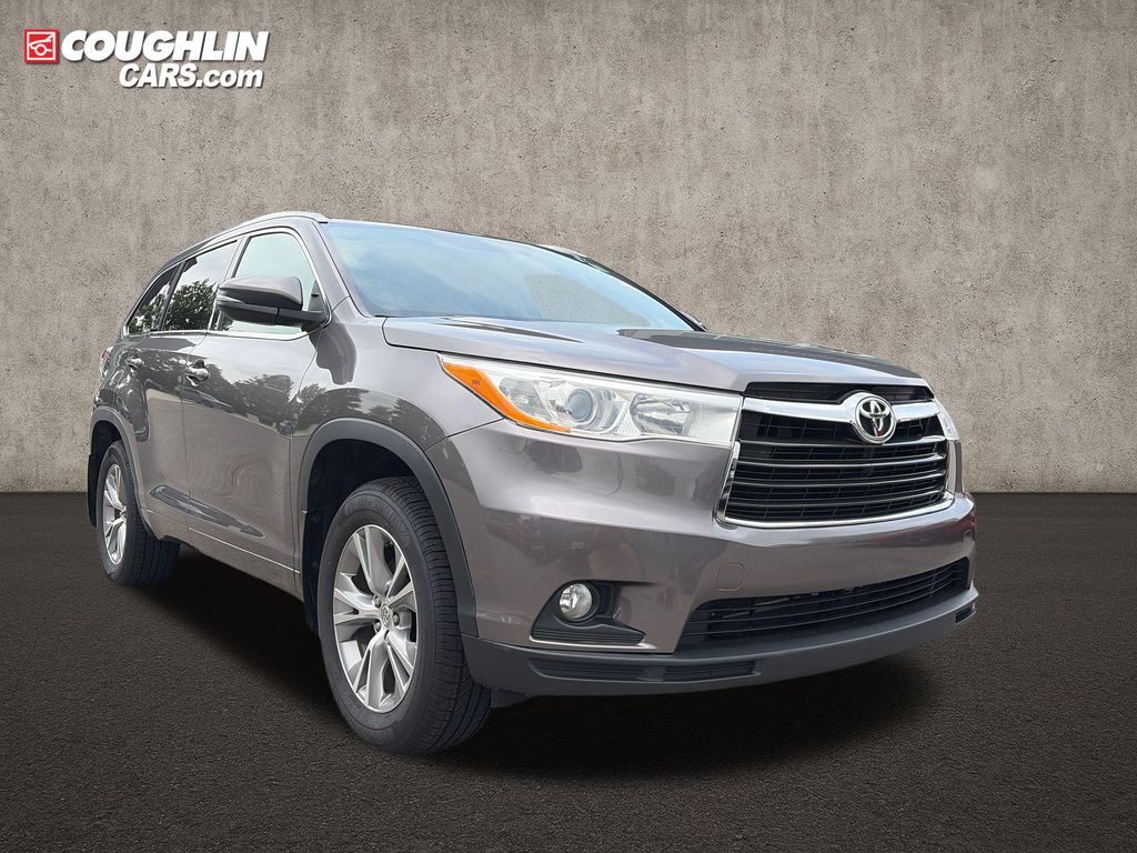 Predawn Gray Mica 2014 Toyota Highlander SUV / Crossover All-Wheel Drive 6-Speed Automatic Overdrive