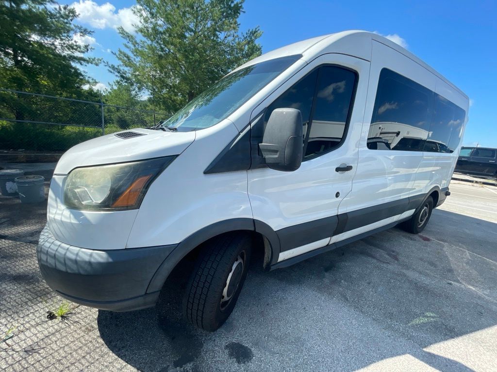 2015 Ford Transit Passenger 350 XL Medium Roof LWB RWD with Sliding Passenger-Side Door