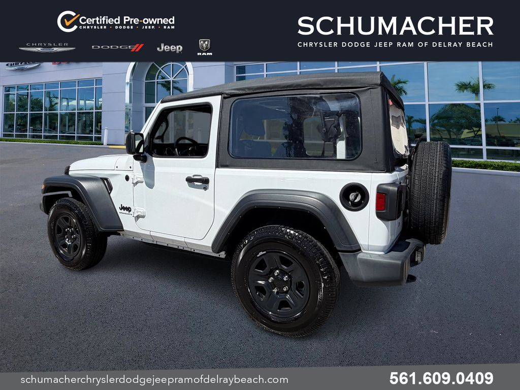 used 2023 Jeep Wrangler car, priced at $23,188