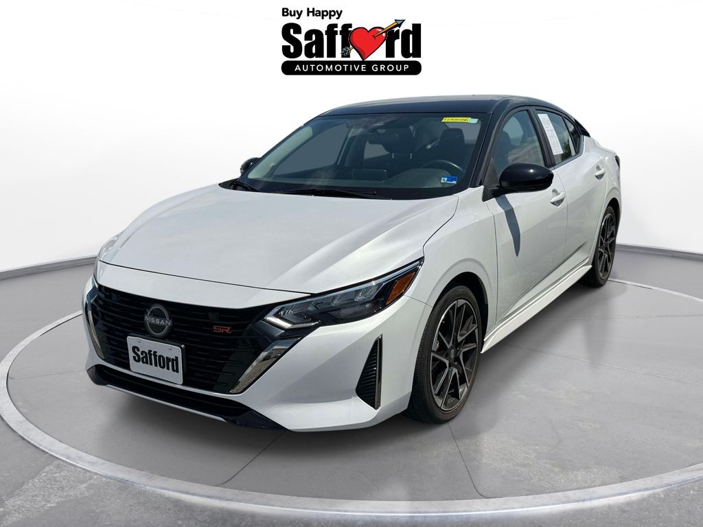 Aspen White 2024 Nissan Sentra Sedan Front-Wheel Drive Continuously Variable Transmission