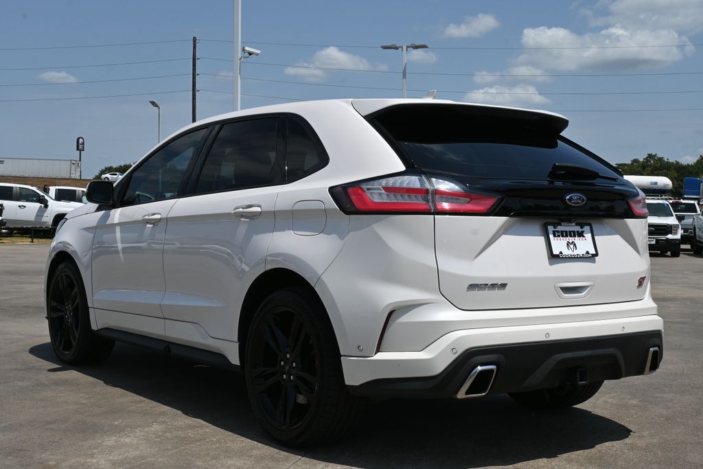 2019 Ford Edge ST White at Durrett Motor Company