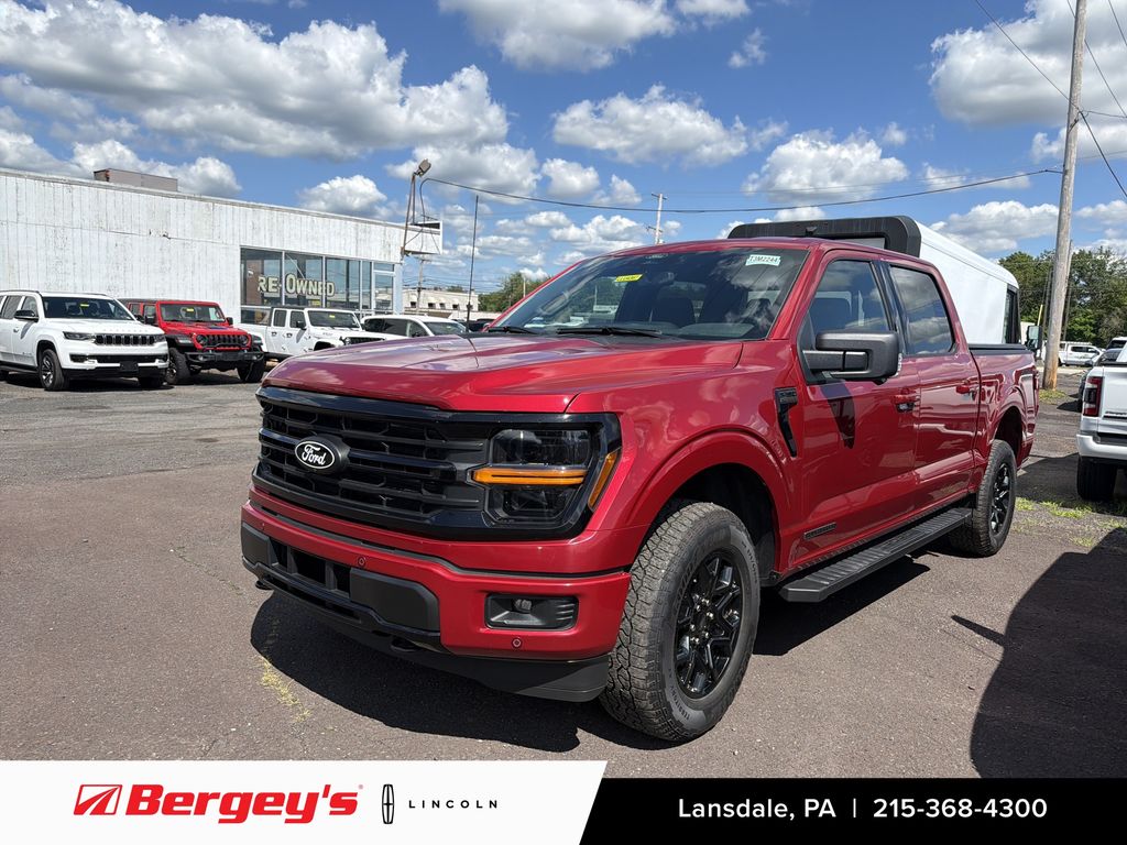 Red Metallic 2024 Ford F-150 Pickup Truck Four-Wheel Drive Automatic