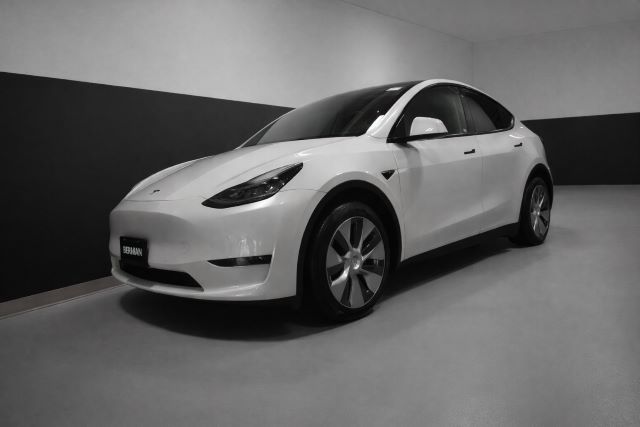 Pearl White Multi-Coat 2023 Tesla Model Y Long Range AWD SUV / Crossover All-Wheel Drive 1-Speed Automatic