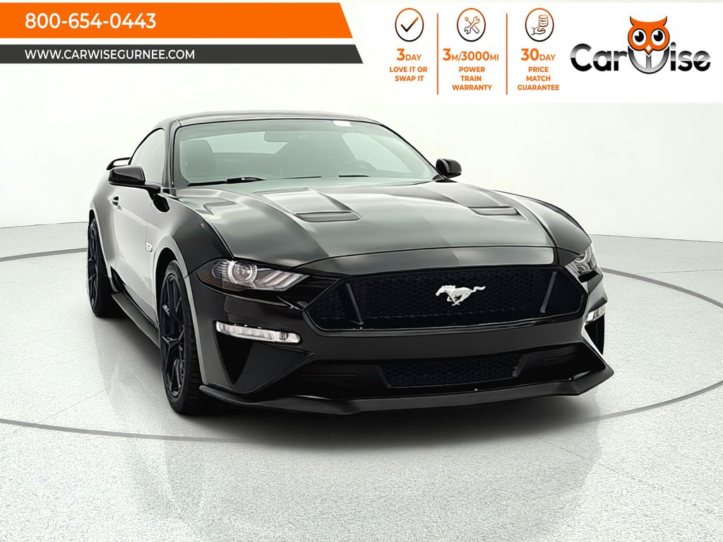 Shadow Black 2019 Ford Mustang Coupe Rear-Wheel Drive Automatic