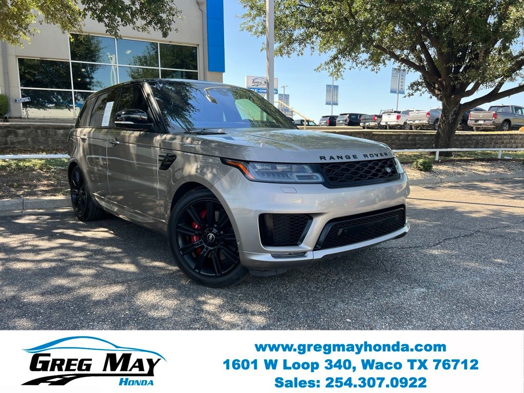 Ionian Silver 2021 Land Rover Range Rover Sport SUV / Crossover All-Wheel Drive 8-Speed Automatic