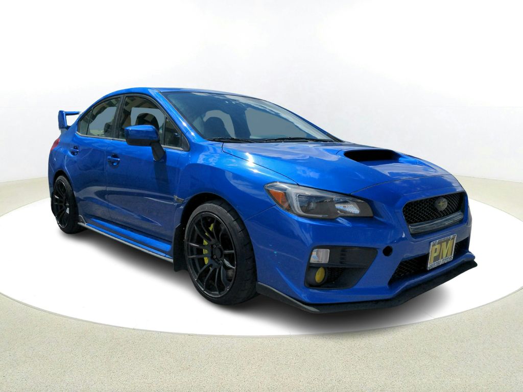 WR Blue Pearl 2017 Subaru WRX Sedan All-Wheel Drive 6-Speed Manual