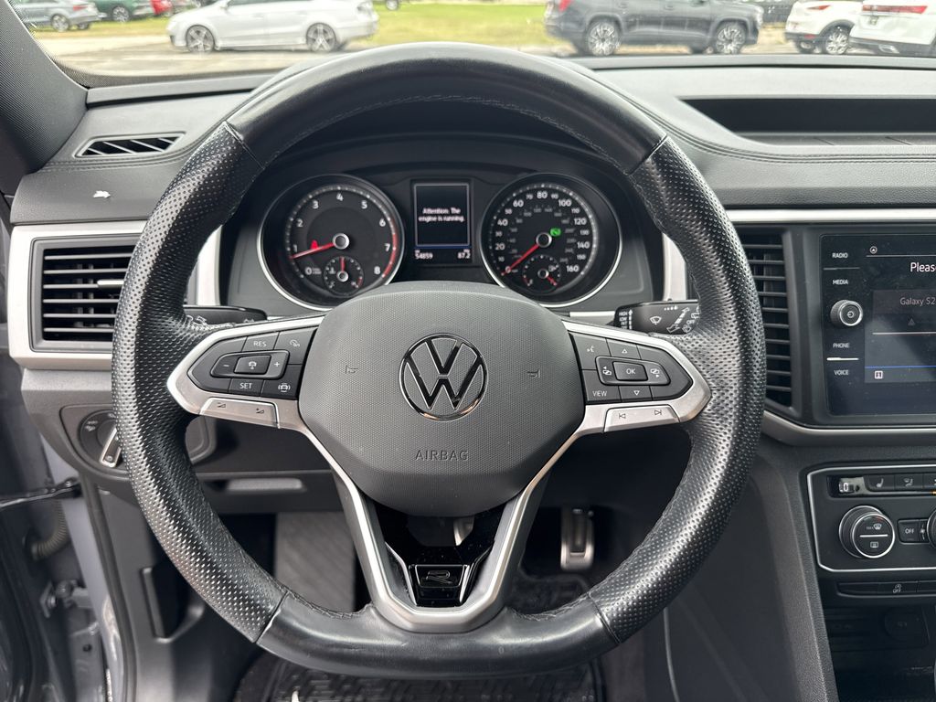 2021 Volkswagen Atlas Cross Sport 3.6L V6 SE w/Technology R-Line Gray at Community Toyota