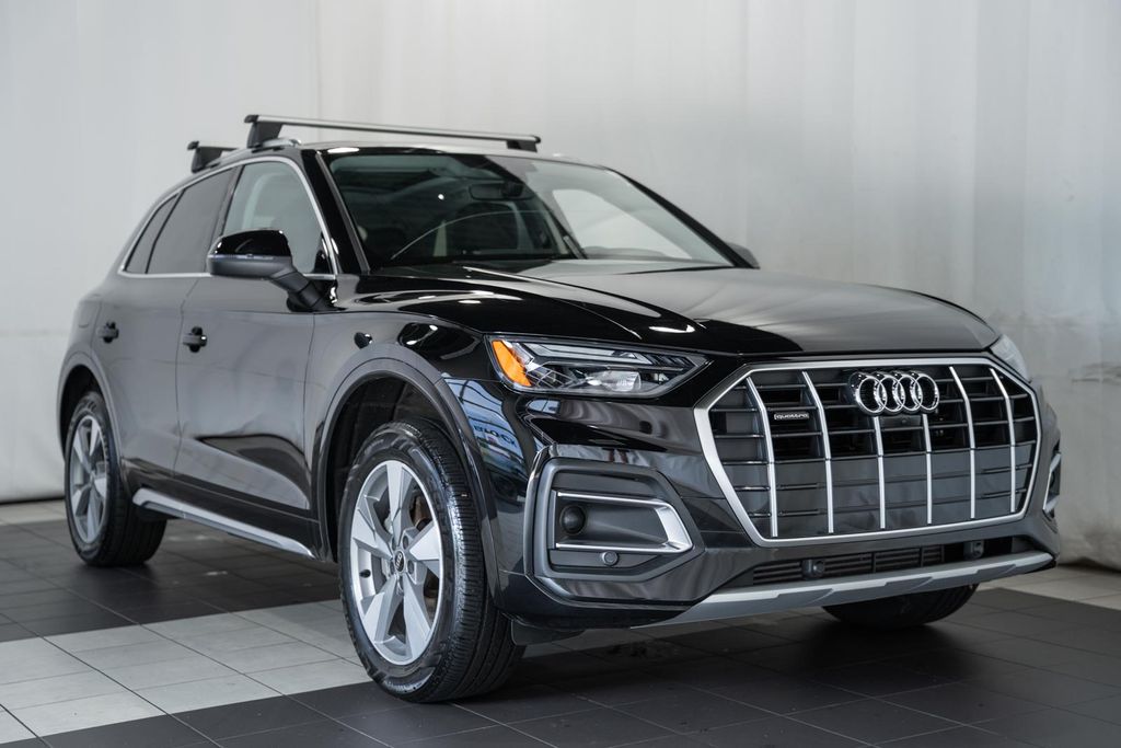 Brilliant Black 2023 Audi Q5 SUV / Crossover All-Wheel Drive 7-Speed Automatic