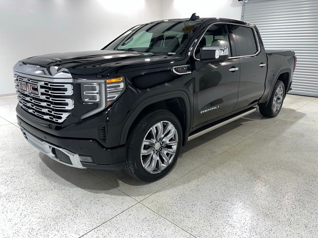 Onyx Black 2023 GMC Sierra 1500 Pickup Truck Four-Wheel Drive Automatic