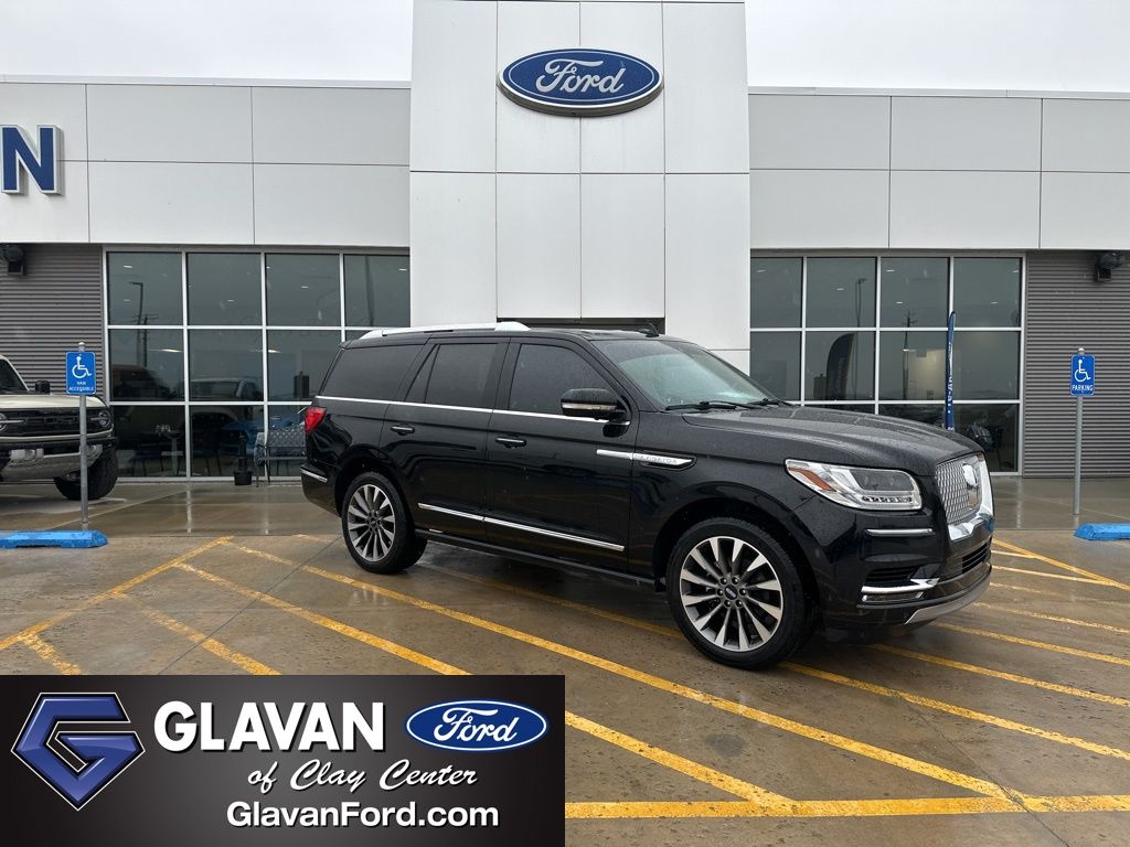 Black 2021 Lincoln Navigator SUV / Crossover Four-Wheel Drive Automatic