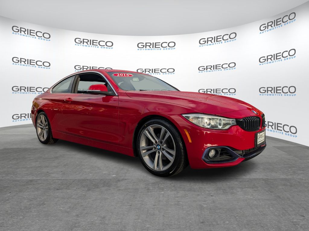 Melbourne Red Metallic 2016 BMW 4 Series 428i Coupe RWD Coupe Rear-Wheel Drive 8-Speed Automatic