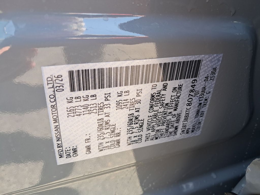 2026 Nissan Rogue SV Gray at John Sisson Motors